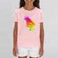 T-shirt Flamand rose Origami en coton BIO