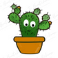 Bavoir Cactus