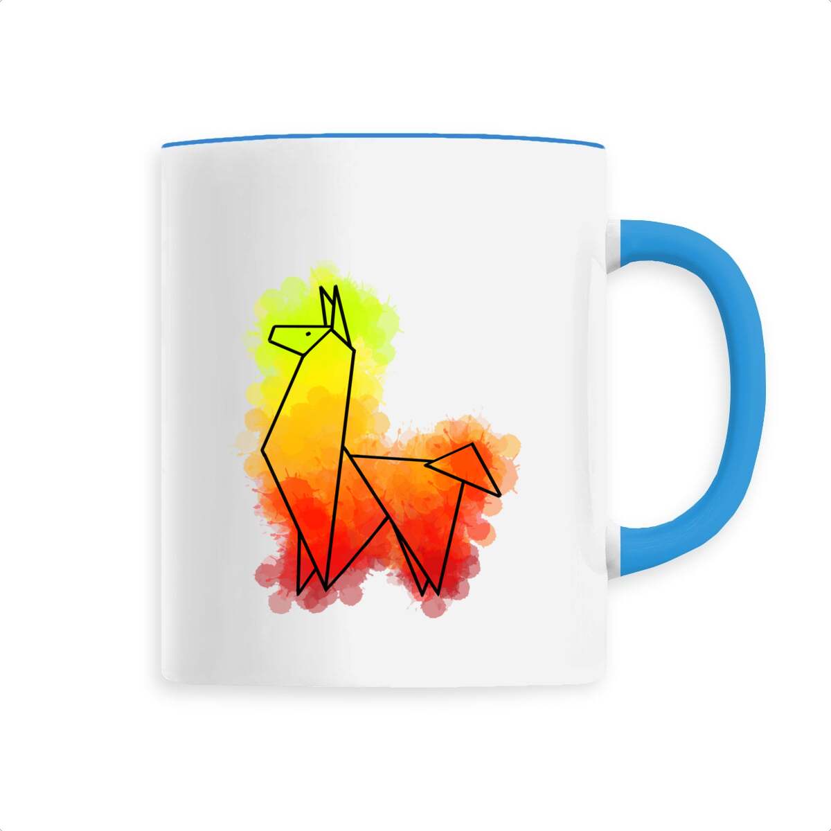 Mug céramique Lama Origami