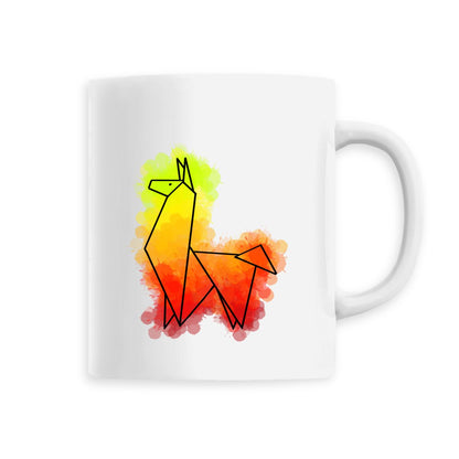 Mug céramique Lama Origami