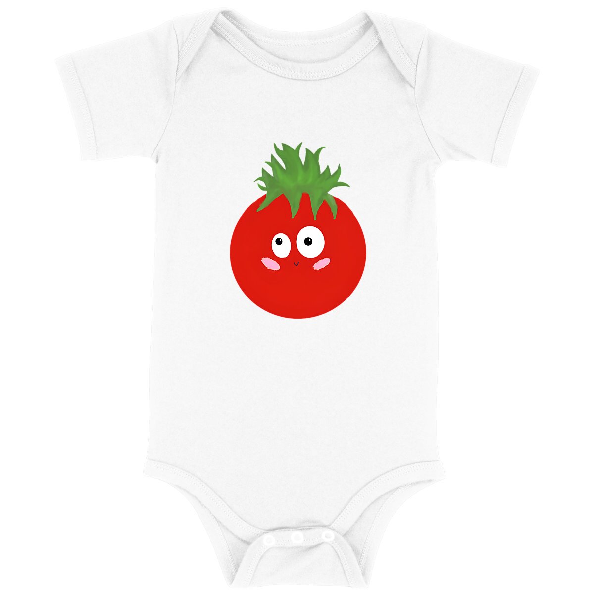 Body Tomate en coton BIO