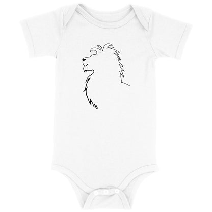 Body Silhouette Lion en coton BIO