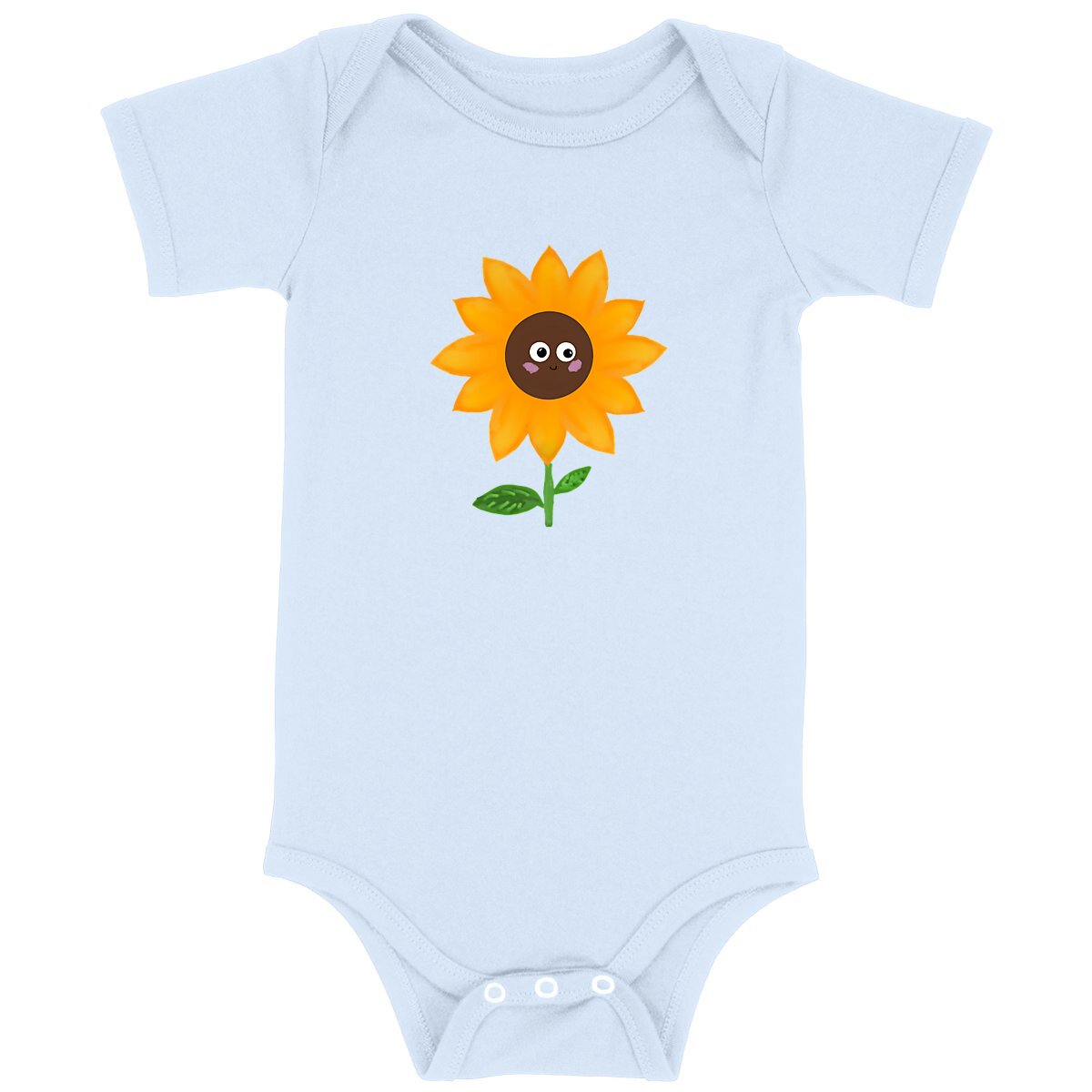 Body tournesol en coton BIO